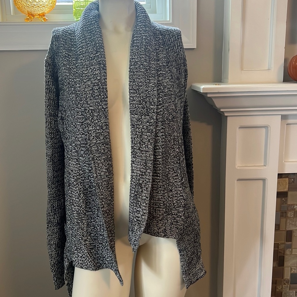 EUC Express shawl collar long sleeve cardigan